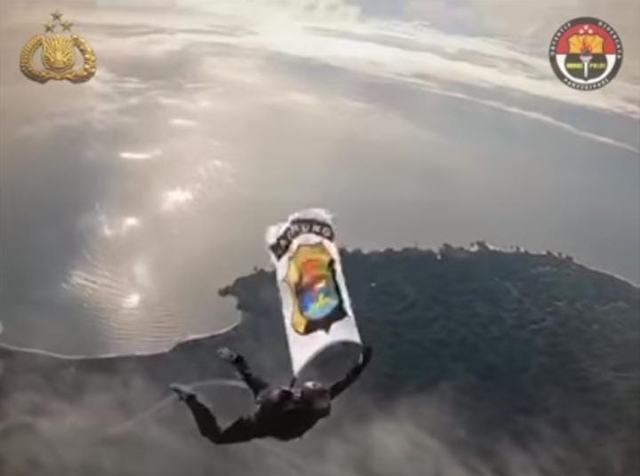 Sosok Brimob Polda Lampung yang Jadi Komandan Paskibraka HUT Ke-76 RI  (1)