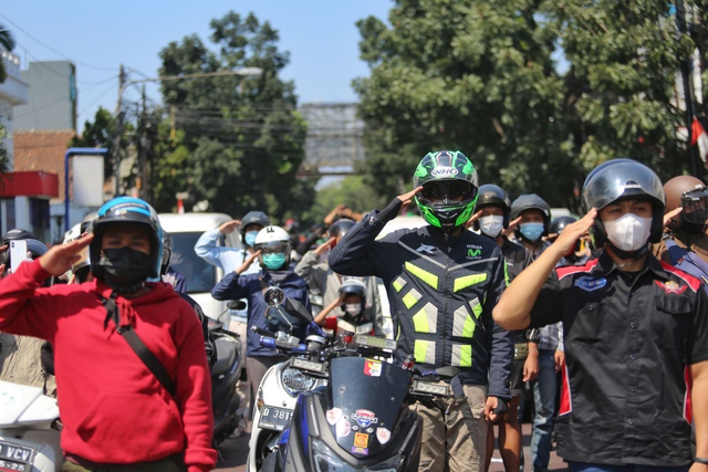 Khidmat dan Haru "Tiha Menit Untuk Indonesia" Di Simpang Aceh-Merdeka