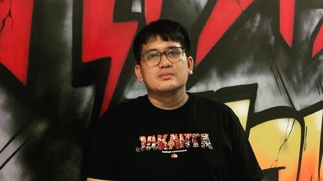 Diky Soemarno, Ketua Umum The Jakmania. Foto: Instagram/@dikysoemarno