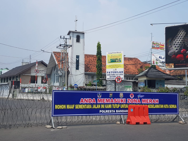 Soal Kawat Barrier Saat Penyekatan, Ini Penjelasan Kapolresta Bandar Lampung (2)