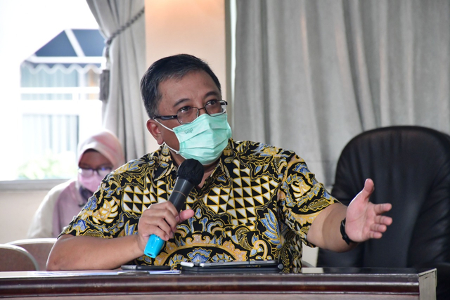 Ketua Fraksi PKS DPRD Jabar, Haru Suandharu. (Tomi Indra)