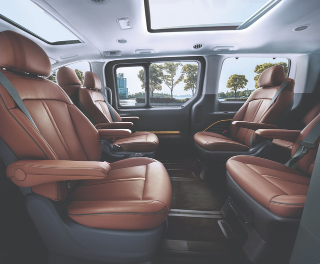 Tampilan bangku Hyundai Staria Signature 9. Foto: dok. Hyundai Motors Indonesia