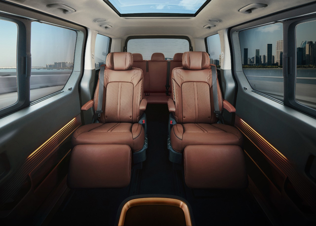 Tampilan bangku Hyundai Staria Signature 7. Foto: dok. Hyundai Motors Indonesia
