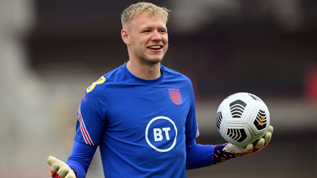 Pemain Inggris Aaron Ramsdale. Foto: Stu Forster/Reuters