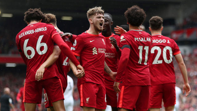 Liverpool vs Burnley. Foto: REUTERS/Russell Cheyne