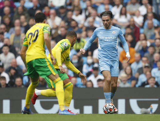 Manchester City vs Norwich. Foto: Reuters/Lee Smith