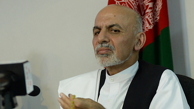 Presiden Afghanistan Ashraf Ghani. Foto: Shah Marai/AFP