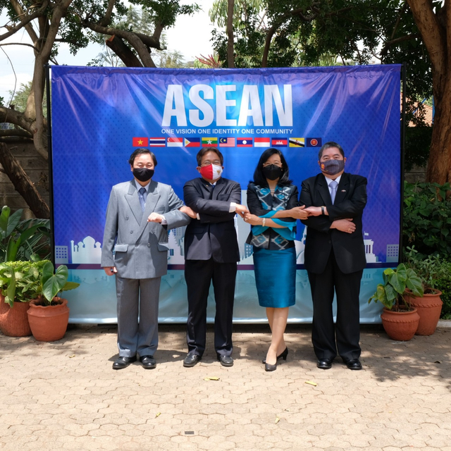 Suasana peringatan ASEAN Day ke-54 di Nairobi.  Foto: Dok. Istimewa