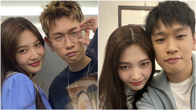 Joy Red Velvet dan Crush dok Instagram @_imyour_joy