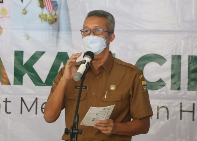 Ketua Harian Satgas COVID-19 Kota Cirebon Agus Mulyadi.(Juan)