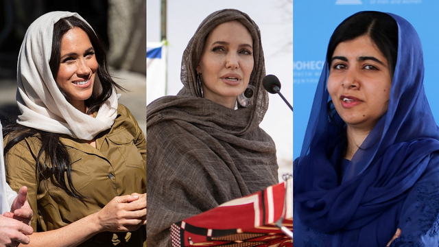 Deretan Tokoh dan Selebriti Perempuan yang Lakukan Aksi untuk Bantu Afghanistan. Foto: AFP/DAVID HARRISON, OLYMPIA DE MAISMONT / AFP, Christophe PETIT TESSON / POOL / AFP