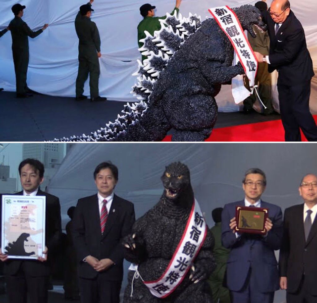 Pemerintah Jepang mengangkat Godzilla sebagai warga negara dan memberinya KTP dengan identitas lengkap. Foto: Istimewa.