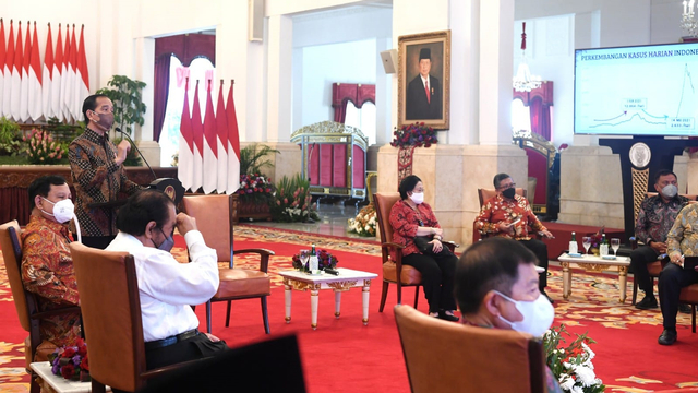 Pertemuan Presiden Joko Widodo dan Pimpinan Parpol di Istana, Rabu (25/8). Foto: Dok. Istimewa