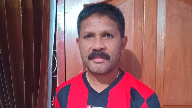 Eduard Ivakdalam, legenda Persipura. Foto: Dok Eduard Ivakdalam