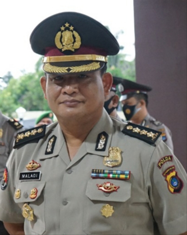 Kabid Humas Polda Bangka Belitung, Kombes Drs A Maladi.