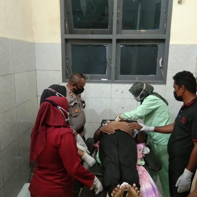 Jenazah saat Berada di RSUD Kaimana. Foto Istimewa