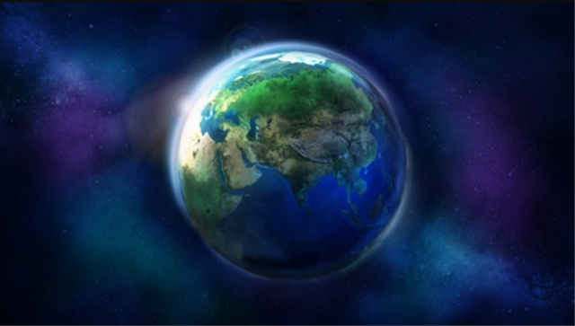 Ilustrasi bumi yang dilihat dari luar. https://www.freepik.com/