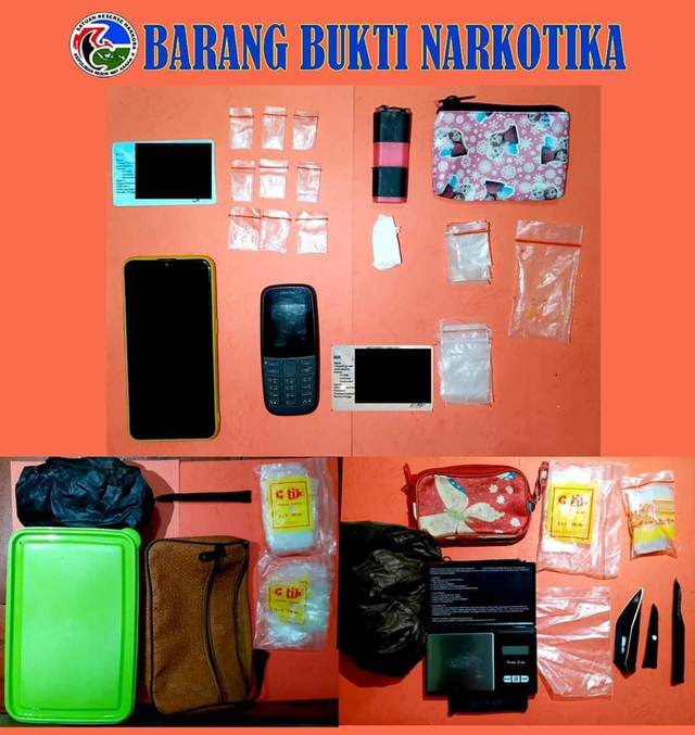 Edarkan Narkoba, Pasangan Suami Istri di Lampung Ditangkap Polisi (1)