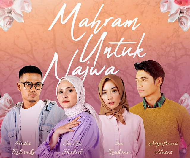 Poster Miniseri Mahram untuk Najwa