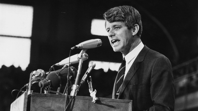Senator Robert F Kennedy. Foto: Harry Benson/Express/Getty Images