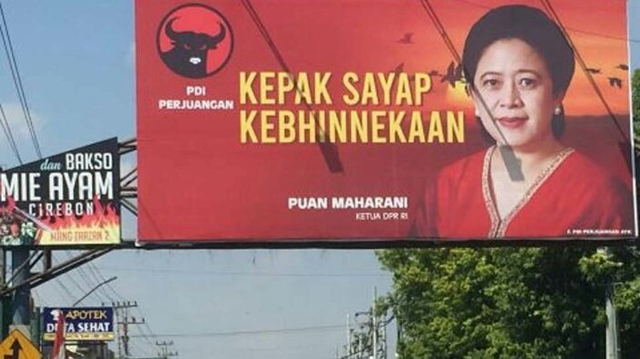Dibalik Pesan Bahasa Pragmatis “Kepak Sayap Kebhinekaan Puan Maharani” (foto: twitter.com)