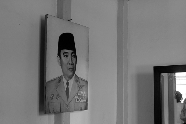 Ilustrasi perjuangan Ir. Soekarno untuk kemerdekaan Indonesia, Sumber foto: https://www.flickr.com/