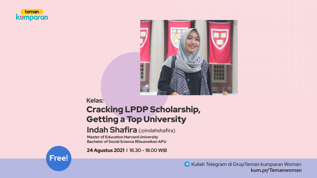 Tips Dan Trik Lolos Beasiswa Lpdp Ala Indah Shafira, Awardee Lpdp Harvard | Kumparan.com