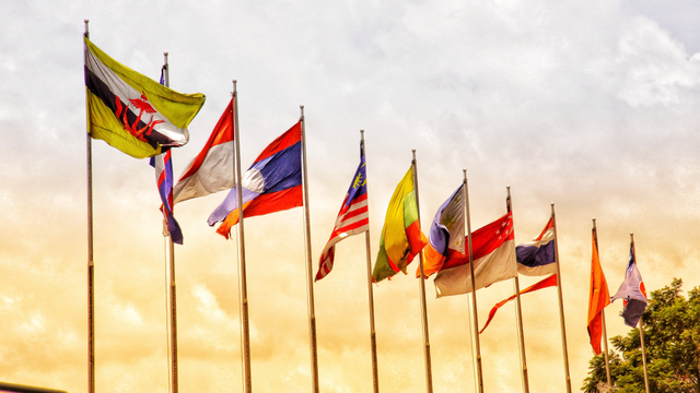 Foto: Bendera Negara Anggota ASEAN, Sumber: Pixabay