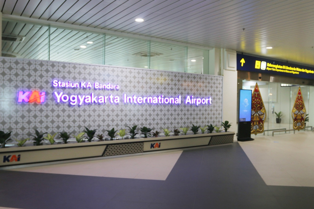 Stasiun KA Bandara Yogyakarta International Airport Foto: Dok. Humas KAI