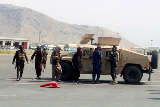 Pasukan Taliban. Foto: STR/REUTERS