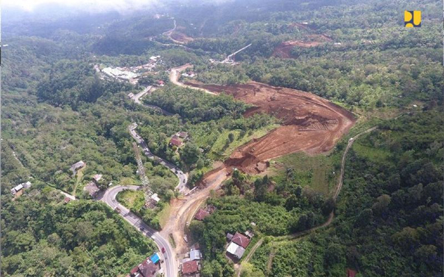 Kementerian Pekerjaan Umum dan Perumahan Rakyat (PUPR) tengah membangun Jalan Pintas (Shortcut) ruas Mengwitani-Singaraja dengan panjang sekitar 12,76 km. - Kementerian PUPR