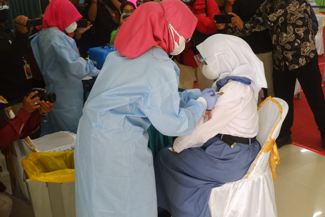 Vaksinasi Pelajar Dimulai, Ini Kata Kadinkes Provinsi Lampung (1)