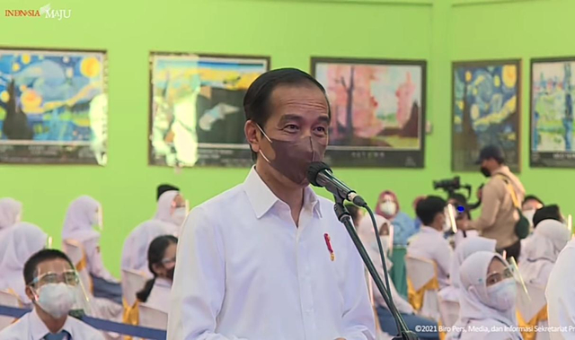 Kunker ke Lampung, Presiden Jokowi: Vaksin untuk Lampung Akan Ditambah