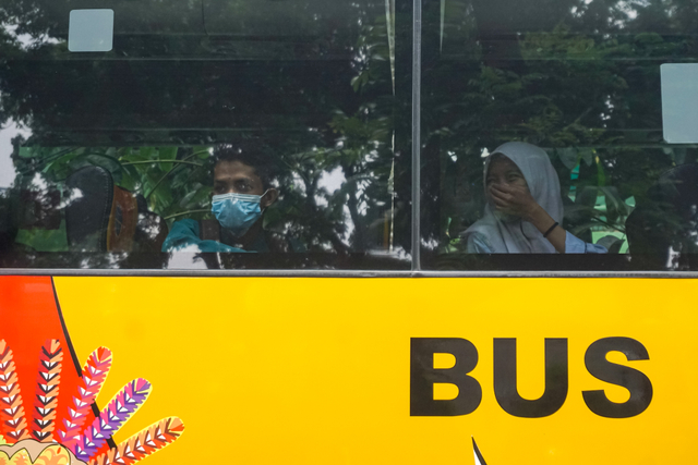 Bus sekolah. Foto: Iqbal Firdaus/kumparan
