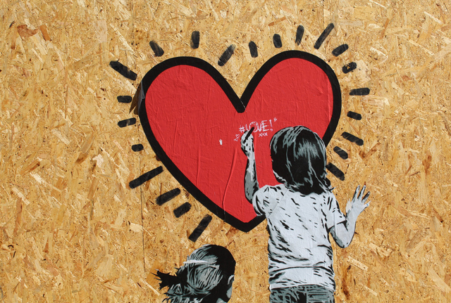 Mural Jantung Anak Foto: Pixabay