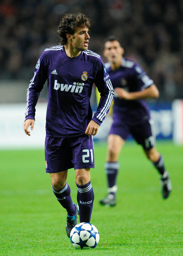Eks pemain Real Madrid, Pedro Leon. Foto: JOHN THYS / AFP