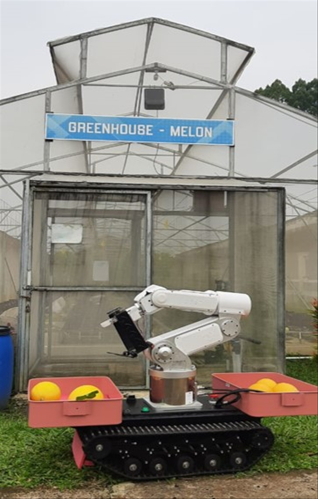 Melon-Harvesting Robot, Inovasi IPB University untuk  Mudahkan Panen Melon