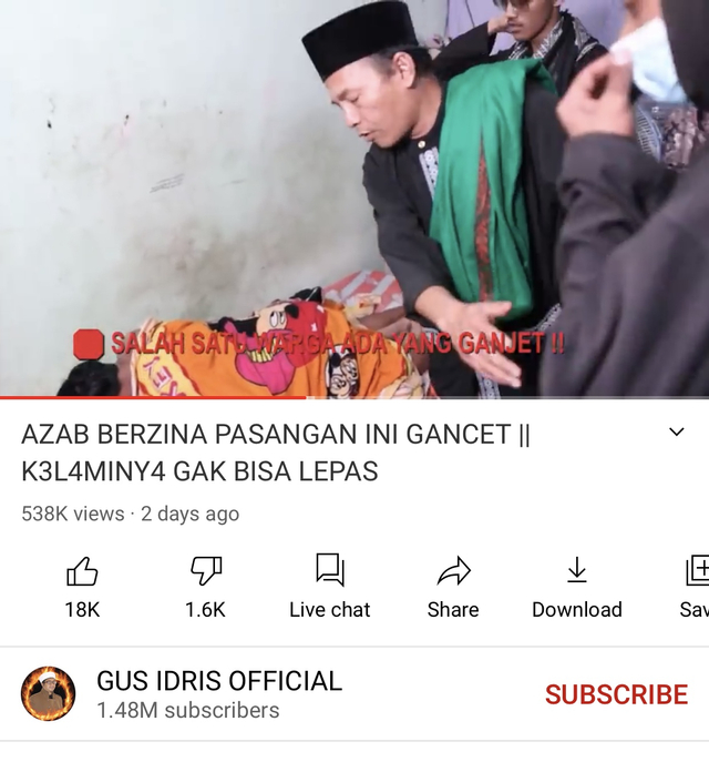 Melihat 'Gancet' dari Sudut Pandang Medis (1)