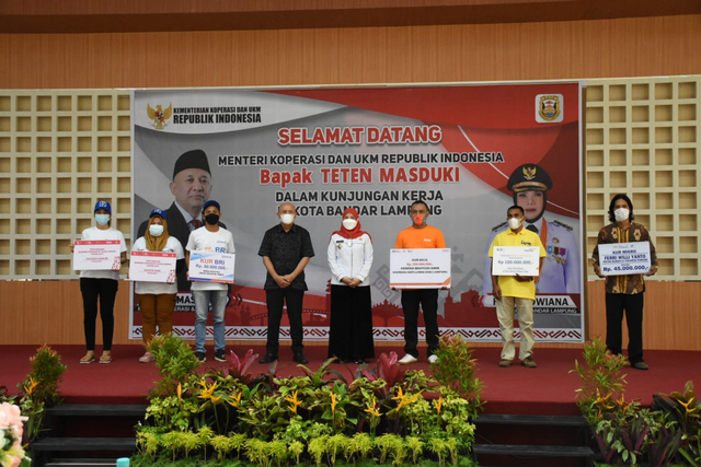 Menkop UKM Dukung Stimulus dan Pemusatan UMKM di Bandar Lampung (2)