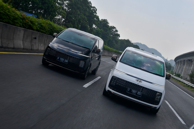 Test drive Hyundai Staria rute Jakarta-Bandung pulang pergi, Kamis (9/9). Foto: Dok. Istimewa
