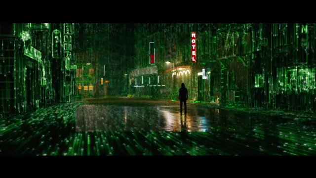 Cuplikan adegan dalam film The Matrix: Resurrections. Foto: YouTube Warner Bros. Pictures
