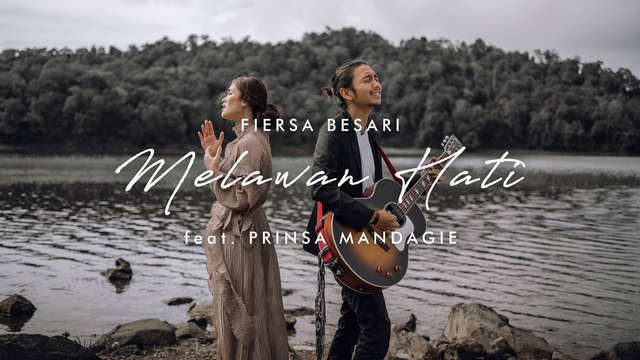 Lagu Melawan Hati adalah lagu yang dipopulerkan oleh Fiersa Besari ft. Prinsa Mandagie. Sumber: Youtube Fiersa Besari