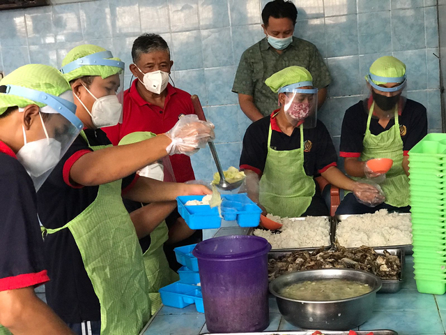 Kalapas Narkotika Bandar Lampung Lakukan Inspeksi Pengelolaan Makanan (1)