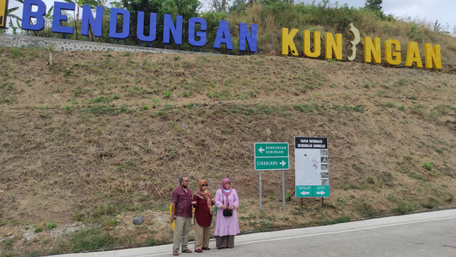 Kecewa! Bendungan Kuningan yang Diresmikan Jokowi Belum Bisa Dikunjungi Warga (150638)