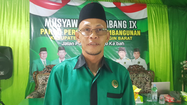 Ketua DPC Partai Persatuan Pembangunan (PPP) Kotawaringin Barat, Nahwani. Foto: Lukman Hakim/InfoPBUN
