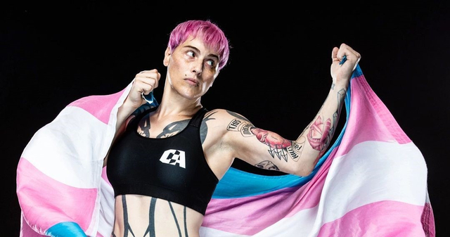Alana McLaughlin, petarung MMA transgender. Foto: Instagram/@lady_feral