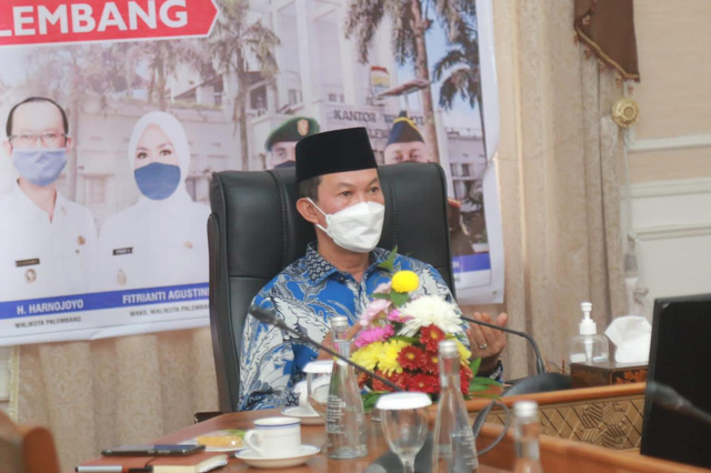 Wali Kota Palembang, Harnojoyo. Foto: Istimewa