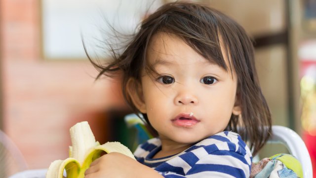 Anak 2 tahun makan. Foto: Shutterstock