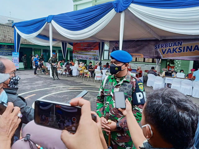 Gelar Vaksinasi, Denpom Lampung Siapkan 1.000 Dosis Bagi Masyarakat (1)