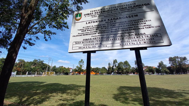 Lapangan Karangasem, Kota Solo. (FOTO: Agung Santoso)